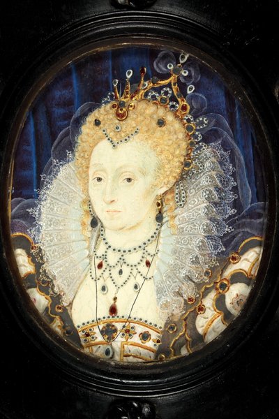 Reine Élisabeth I, c.1590 - Nicholas Hilliard